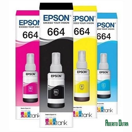 Tinta Epson Original T664 - EPSON
