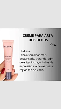 Creme para área dos olhos