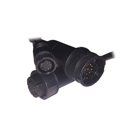 Cabo adaptador 'Y' de 25 pinos-7/25 pinos. Conectando 2 transdutores ao Axiom RV
