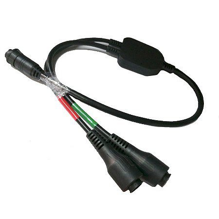 Cabo em Y para transdutores HyperVision de instalação através do casco