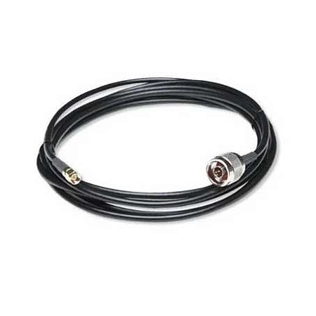 Cabo de fio único HDF195 com conectores N(m)-SMA(m), 10 metros