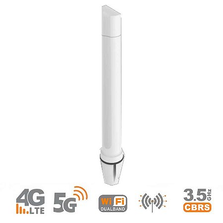 Antena WiFi/WiMax/LTE 3.3-3.8 GHz omnidireccional, 7.5dBi