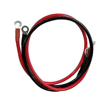 Par de cabos de conexão (vermelho/preto) para inversores Blugy, 16 mm2