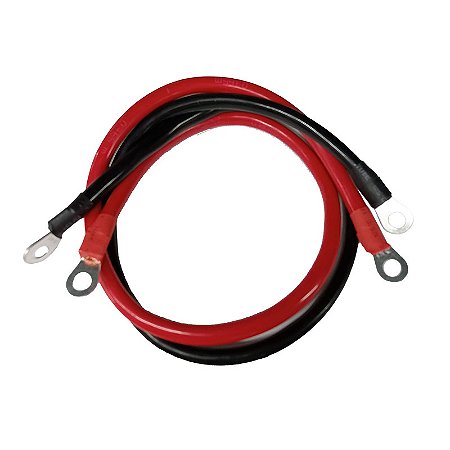 Par de cabos de conexão (vermelho/preto) para inversores Blugy, 35 mm2