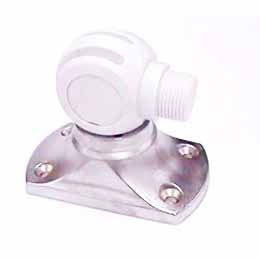 Soporte C-15, superficie, latón cromado