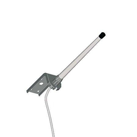 Antena VHF para veleiros: 0,25 cm - 25m de cabo