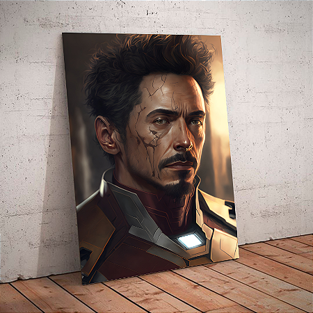 Quadro decorativo - Tony Stark Homem de Ferro