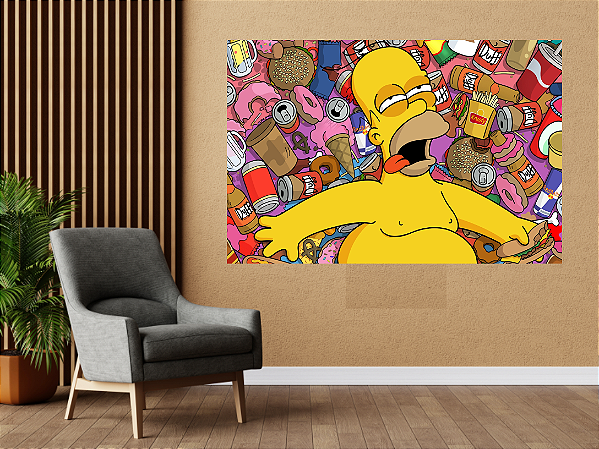 Quadro decorativo - Homer Simpson