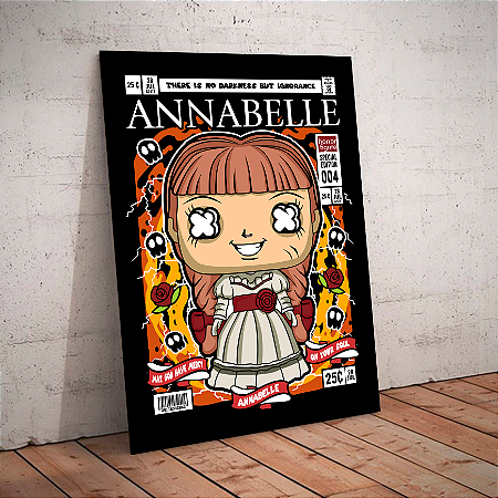 Quadro decorativo - Funko boneca Annabelle