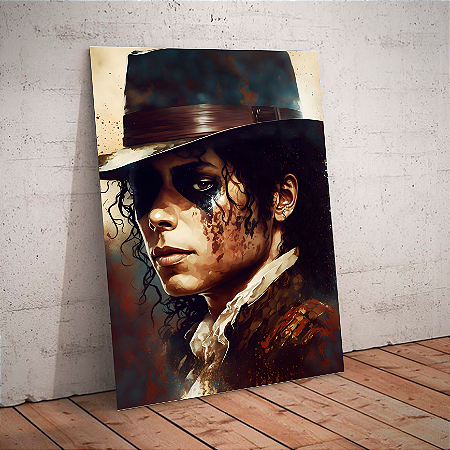 Quadro decorativo - Michael Jackson "thriller"