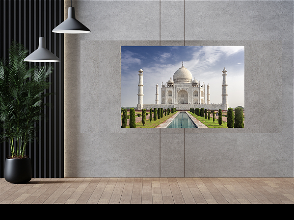 Quadro decorativo - Taj Mahal: Uma Maravilha do Mundo