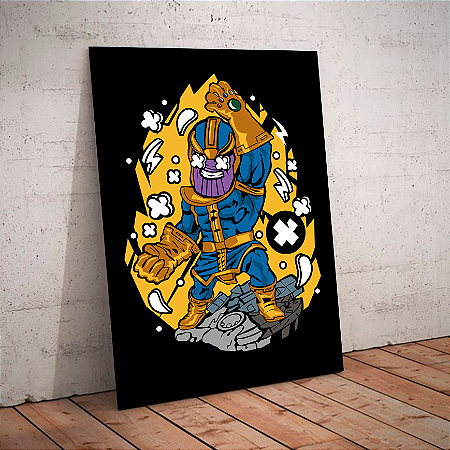 Quadro decorativo - Thanos, o titã louco