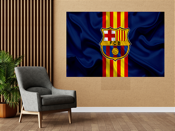 Quadro decorativo - Futbol Club Barcelona brasão