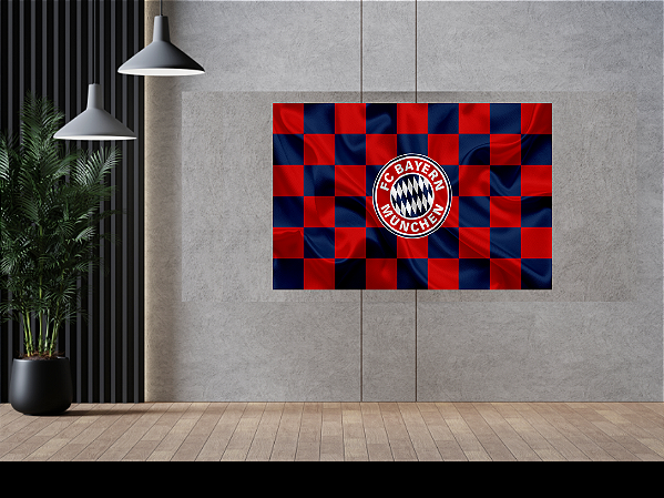 Quadro decorativo - FC Bayern München estilo backdrop