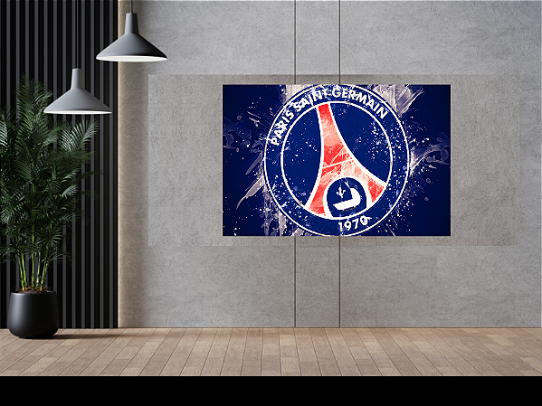 Quadro decorativo - Paris Saint-Germain F.C brasão