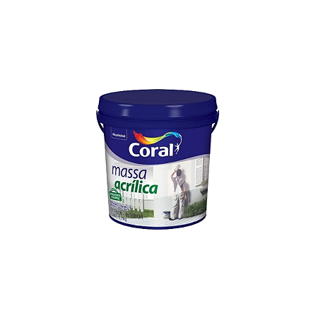 MASSA ACRÍLICA CORAL BRANCO 5,7KG