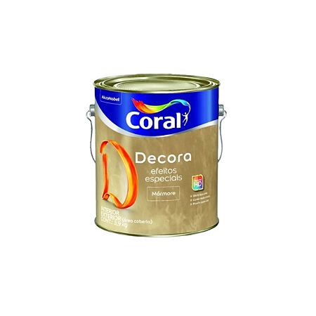 BASE DECORA EFEITOS ESPECIAIS - MÁRMORE 3L CORAL