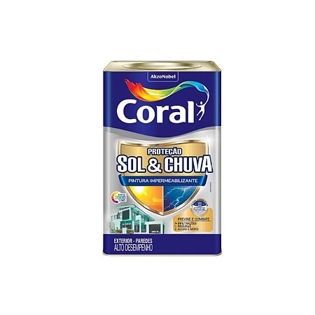 TINTA SOL E CHUVA PINTURA IMPERMEABILIZANTE BRANCO 18L