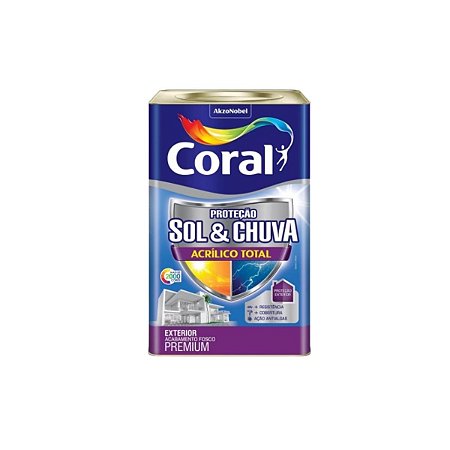 TINTA SOL E CHUVA ACRÍLICO TOTAL BRANCO 18L