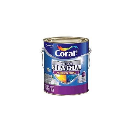TINTA SOL E CHUVA ACRÍLICO TOTAL BRANCO 3,6L