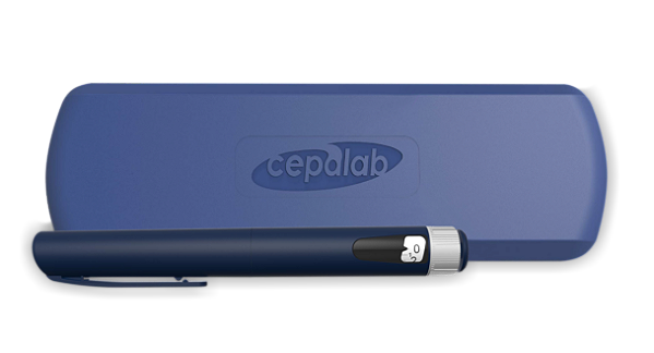 Caneta Aplicadora De Insulina Com Exibição De Dosagem 3ml Azul