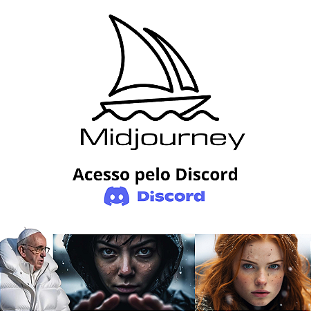 Midjourney PRO IA de geração de imagens Somente PC