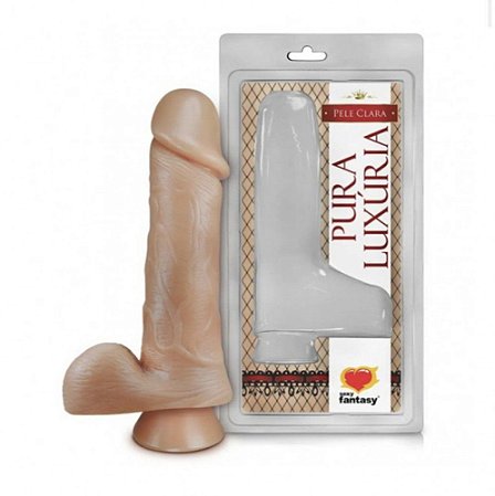 Prótese sem Vibro com Ventosa 18x4,4cm