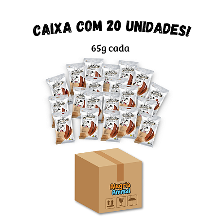 Bifinho Maca/Cenoura Cão 65g