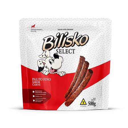 Palito Fino Carne Cão 500g