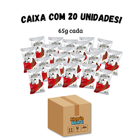 Palito Fino Carne Cão 65g