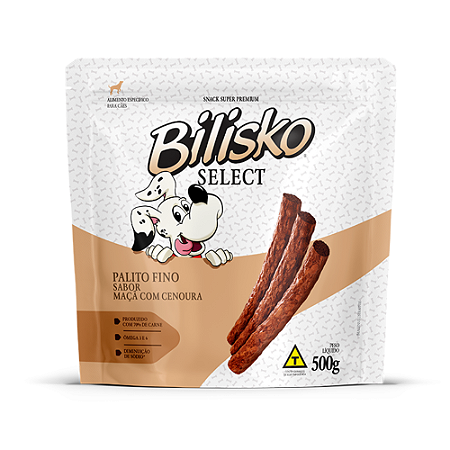 Palito Fino Maca/Cenoura Cão 500g