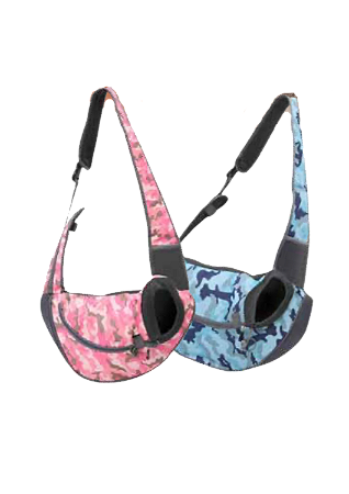 Bolsa Tira Colo Estampada Azul