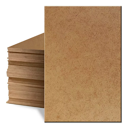 Placa Chapa Mdf Cru 20x28 A4 3mm 20 Und Quadros Artesanato