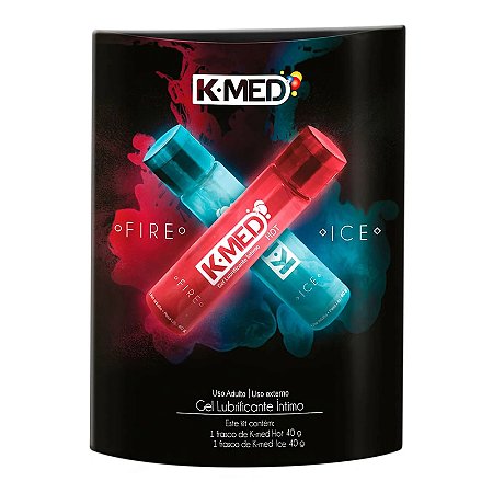 Lubrificante Íntimo Kit Fire And Ice - K-Med 40g