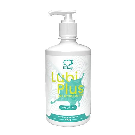 Lubrificante Gel Umectante Lubi Plus Neutro - Sexy Fantasy 500g