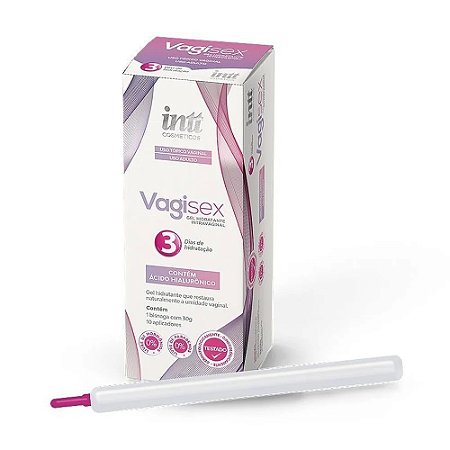Lubrificante Gel de Aplicação Intravaginal Hidratante e Lubrificante Vagisex - Intt 30g
