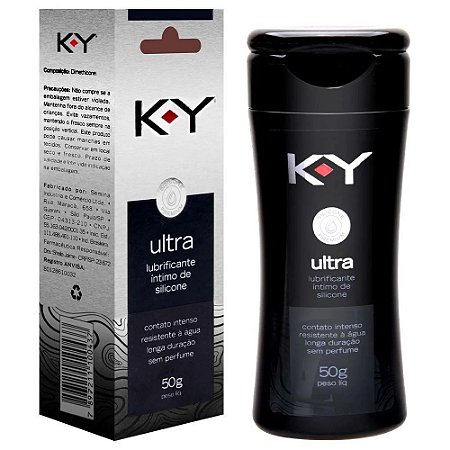 K-Y Ultra Lubrificante Íntimo de Silicone - 50g