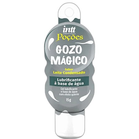 Lubrificante Gozo Mágico Gel a Base de Água Efeito Quente  - Intt 15g