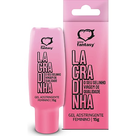 Gel Adstringente Feminino Lacradinha - Sexy Fantasy 15g