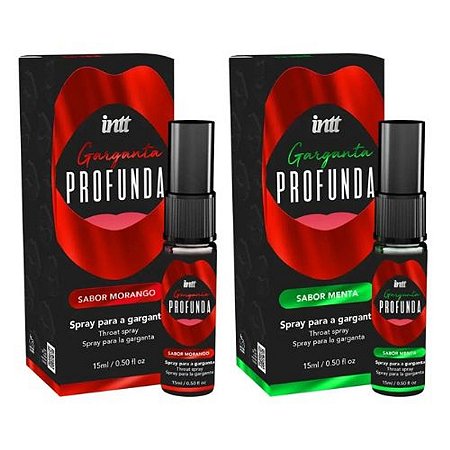 Spray Facilitador de Sexo Oral Garganta Profunda - Intt 15ml