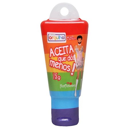Gel Dessensibilizante e Deslizante Aceita que Dói Menos - Hot  Flowers 15g