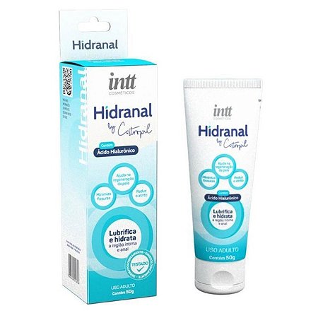 Hidranal Lubrificante Hidratante com Ácido Hialurônico - Intt 50 g
