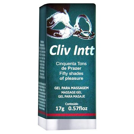 Gel Anestésico Cliv 50 Tons de Prazer  - Intt 17g
