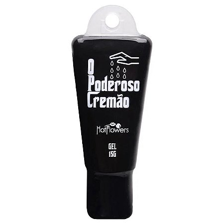 O Poderoso Cremão Gel Masculino Excitante Efeito Hot e Gela- Hot Flowers 15g