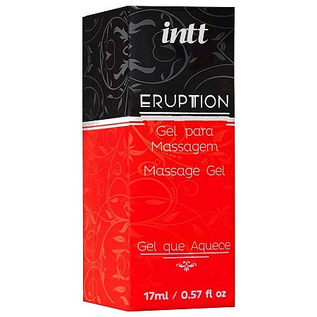 Gel Excitante Unissex Efeito Hot Eruption - Intt 17g