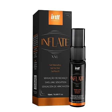 Inflate Gel Estimulante vasodilatador masculino - Intt 15g