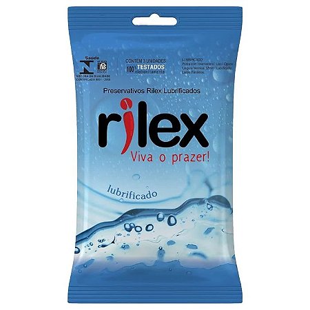 Preservativo Tradicional Lubrificado 03 Unidades - Rilex