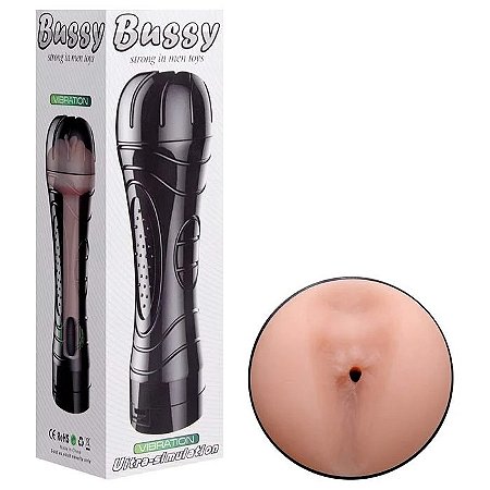 Masturbador Lanterna no Formato de Ânus com Vibração Multivelocidade - Bussy Vibration Sexy Import