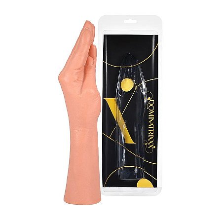 Prótese em Formato de Mão com Antebraço para a Prática de Fisting em Cyberskin  - Dominatrixxx