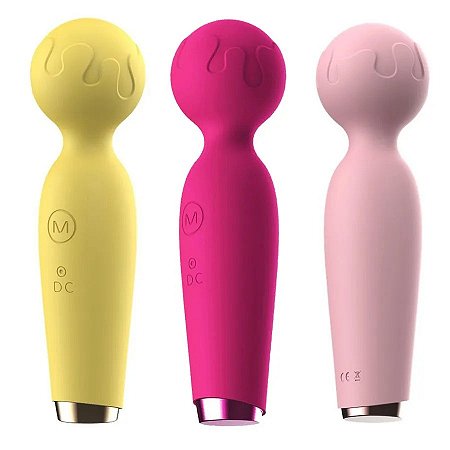 Massageador Corporal em Silicone Super Macio, Recarregável e 10 Modos de Vibração Disponível em 3 Cores - You Vibe Vip Mix
